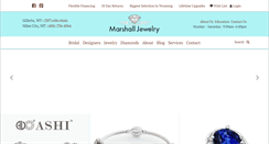 Desktop Screenshot of marshalljewelry.com